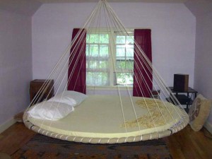 round bed swing